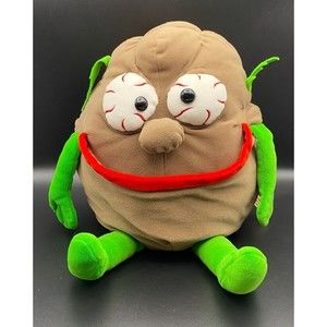 Vintage Video Vegetables Telly Tater Couch Potato Plush Stuffed Toy 1987 Korea